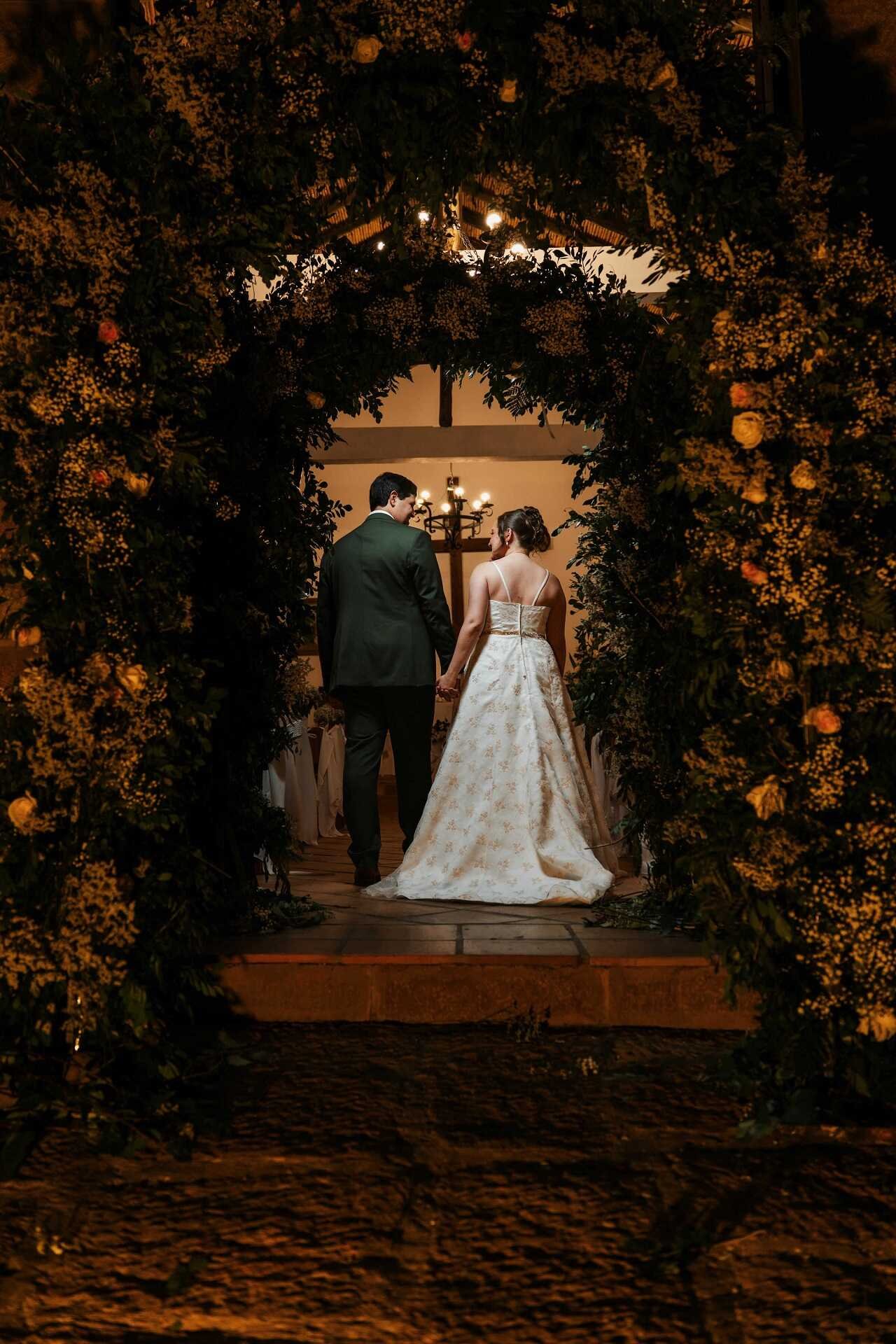 Jardín hacienda boda